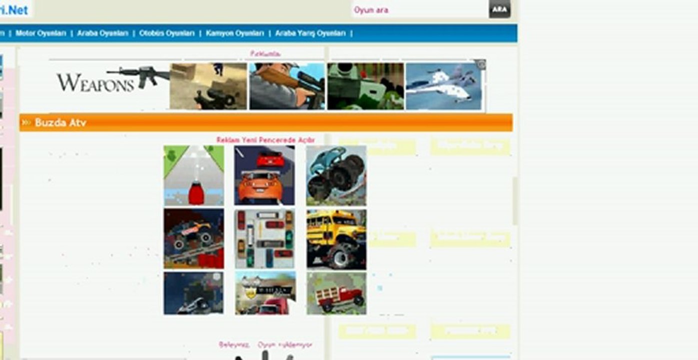 Buzda Atv Oyunu