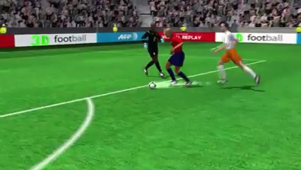 The Goal from Souleymane Camara (Montpellier) in the 82nd minute of the second half.