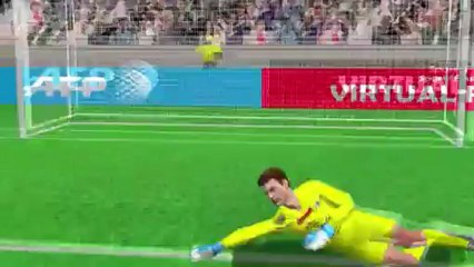 The Goal from Ryan Mendes (Lille) in the 74th minute of the second half.