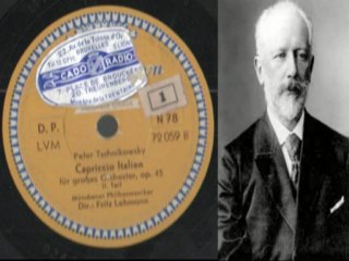 Capriccio italien opus 45  Peter Tschaikowsky Münchener Philharmoniker Fritz Lehmann