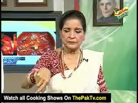 Handi With Zubaida Tariq By Masala Tv - 27th December 2012 - Part 1