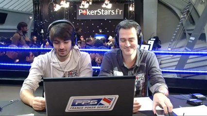 PokerStarsLive - Coverage FPS Paris "Cadet" Day 2B 2/6