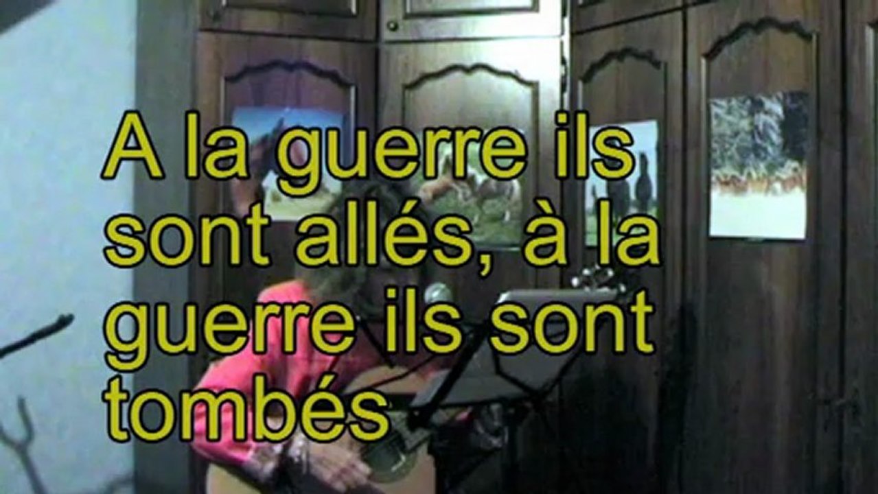 sag mir wo die Blumen sind, reprise, Joan Baez