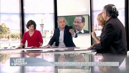 15/12/12 D8, les journalistes de LDBA critiquent le Président Hollande sur le Mariage Pour Tous - La Manif Pour Tous
