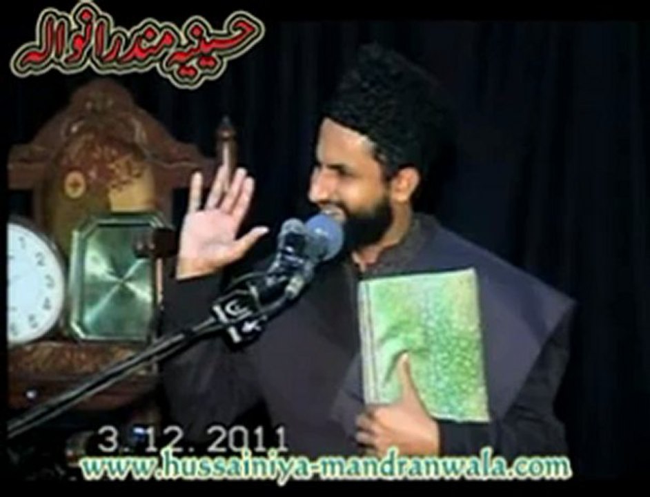 Allama Azhar Abbas Haideri 7 Muharram1433H J mandranwala Part 1-2