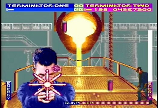 T2 The Arcade Game (SNES - Super Scope Gameplay) [Mission 6]