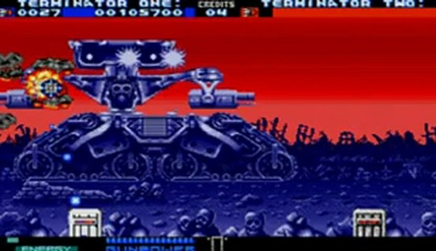 Terminator 2 Arcade Sega Genesis