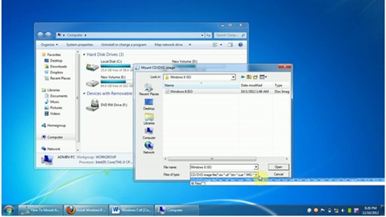 How To Mount And Use ISO And Other Disc Images
