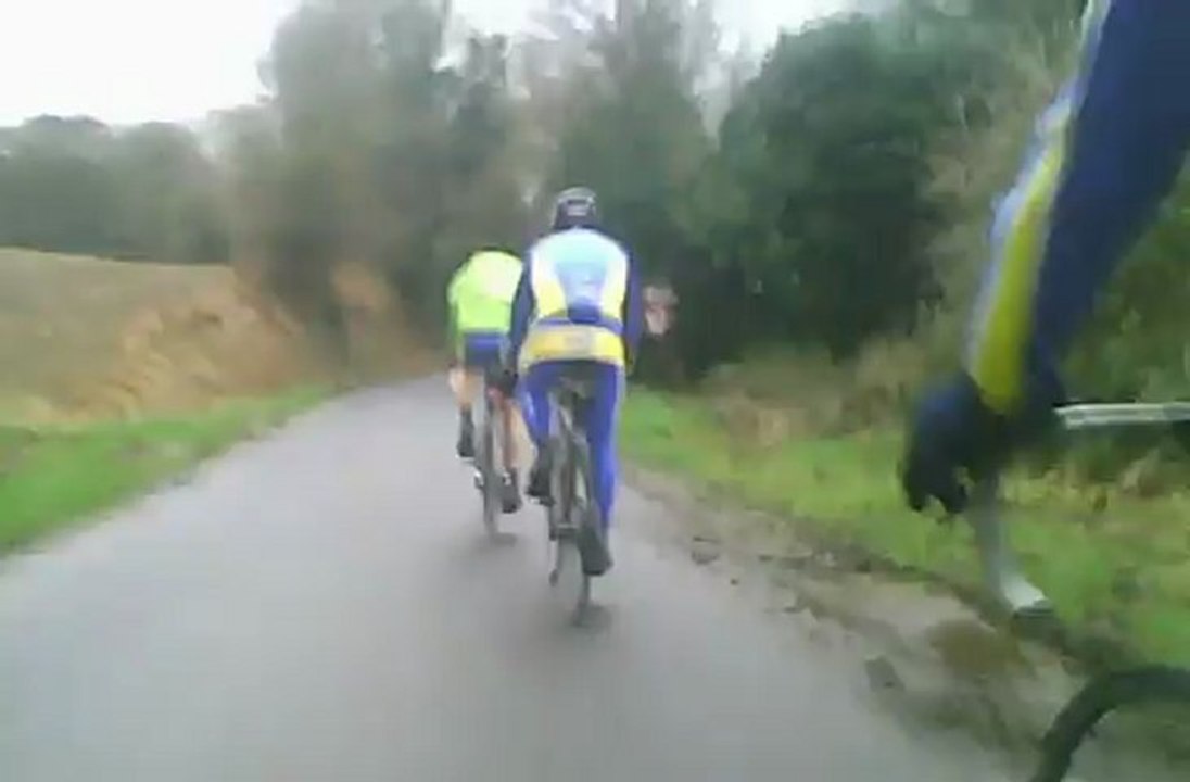 circuit ECP Plérin du  23 12 2012 après pommerit groupe 1 rattrapant Georges