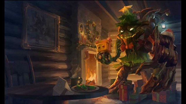 Top 10 des skins de Noël - Maokai - League of Legends