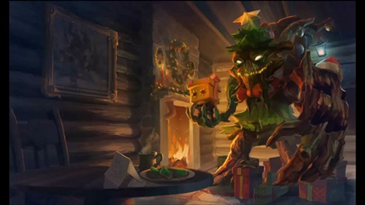 Top 10 des skins de Noël - Maokai - League of Legends