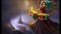 Top 10 des skins de Noël - Sona - League of Legends