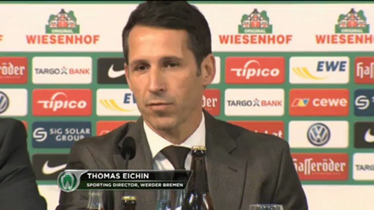 Eichin: 'Habe Werder immer bewundert'