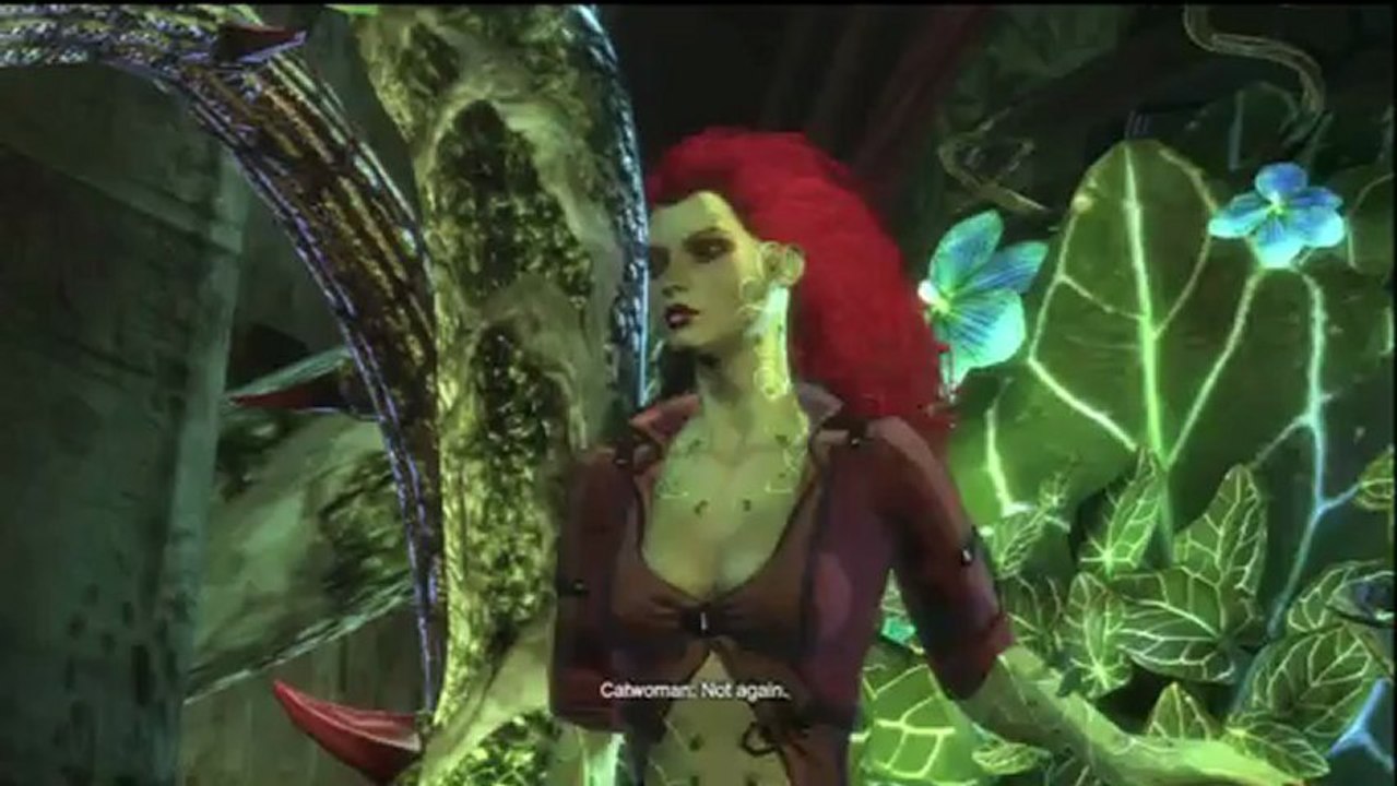 BATMAN ARKHAM CITY - Catwoman Vs Poison