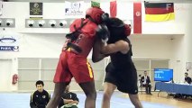 Open de France de Wushu Sportif 2012 / Finale Sanda Juniors -80kg / Keyne Weixeler vs Emeric Mahonza