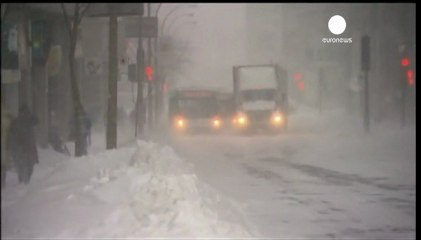 L'Est américain et canadien paralysés par la neige
