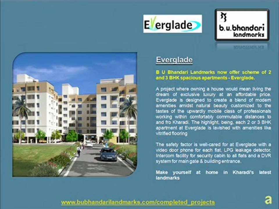 B.U. Bhandari Landmarks - Completed Projects from Real Estate Builder in Pune