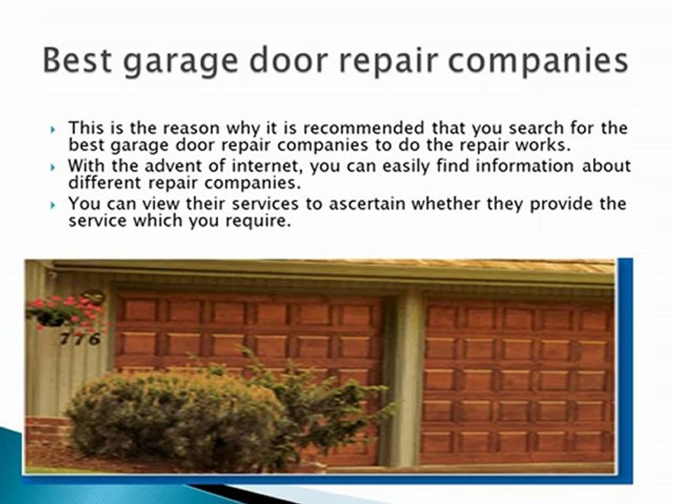El Dorado Garage Door Repair Company