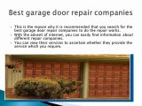 El Dorado Garage Door Repair Company
