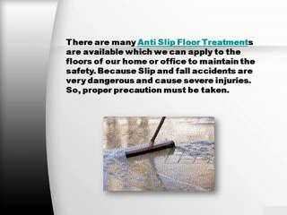 Causes of Slip and Fall Accidents