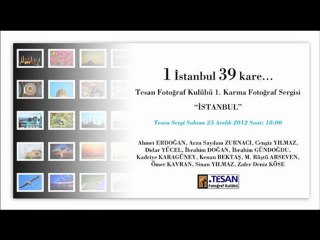 TESAN FOTOĞRAF KULÜBÜ 1. SERGİSİ  -  İSTANBUL -