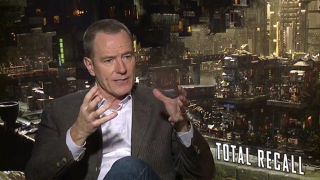 Total Recall 2012 - Junket Interview - Bryan Cranston