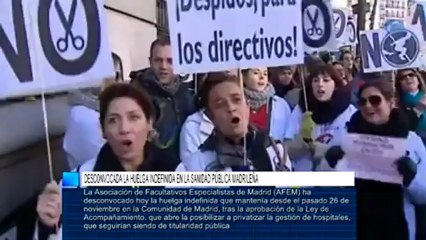Desconvocada la huelga indefinida en la sanidad pública madrileña
