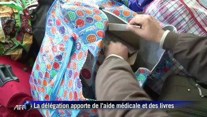 Des militants pro-palestiniens à Gaza pour convoyer de l'aide