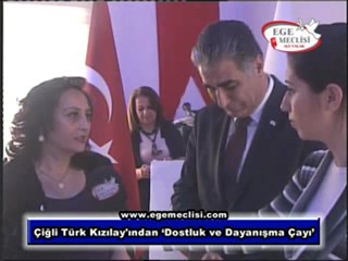 Çiğli Türk Kızılay'ından Dostluk ve Dayanışma Çayı