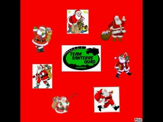 Santerre Quad et sa Ronde des Pères Noël