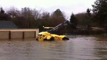 Inondations dans le Montreuillois : Une digue a cédé.