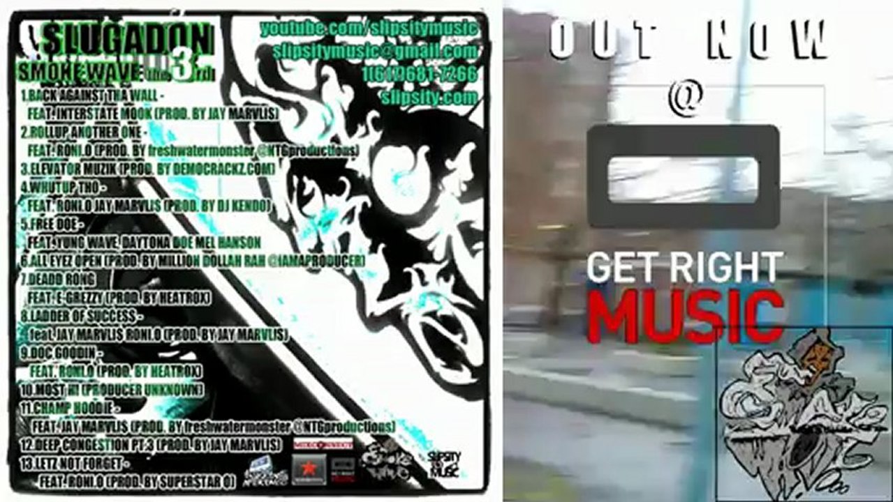 BACK AGAINST THE WALL - SLUGADON (PROMO)