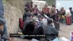 Syrian refugees seek shelter in Jordan - no comment
