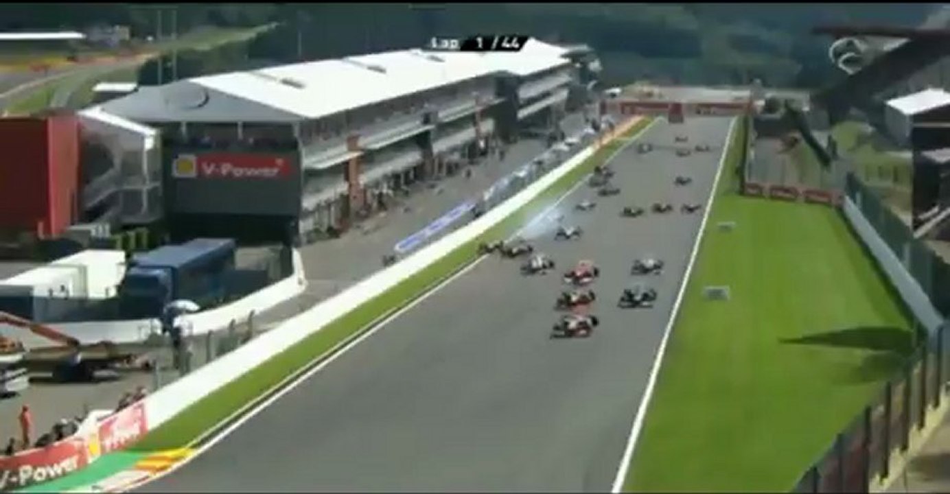 Καραμπόλα στο βέλγικο grand prix