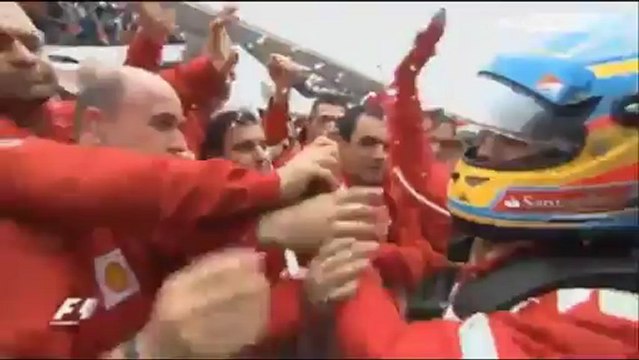 Πανηγυρισμοί του Φέτελ για τον τίτλο