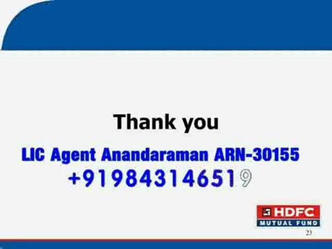 HDFC mutual fund Swing STP IFA Anandaraman ARN 30155 call 9843146519