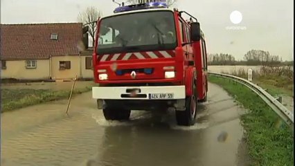 Floods in northern France's Nord-Pas-de-Calais