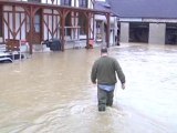 Rumilly-lès-Vaudes inondé (Aube)