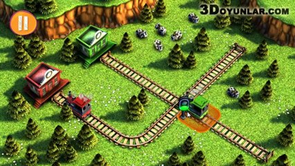 3D Tren Rayları - 3D Oyunlar