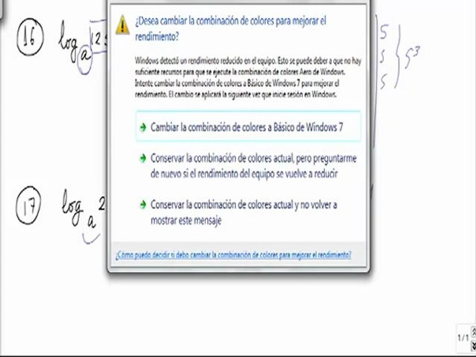 Ejercicios y problemas resueltos de logaritmos problema 16 Y 17
