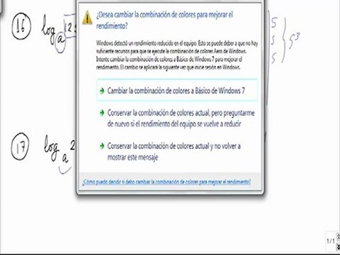 Ejercicios y problemas resueltos de logaritmos problema 16 Y 17