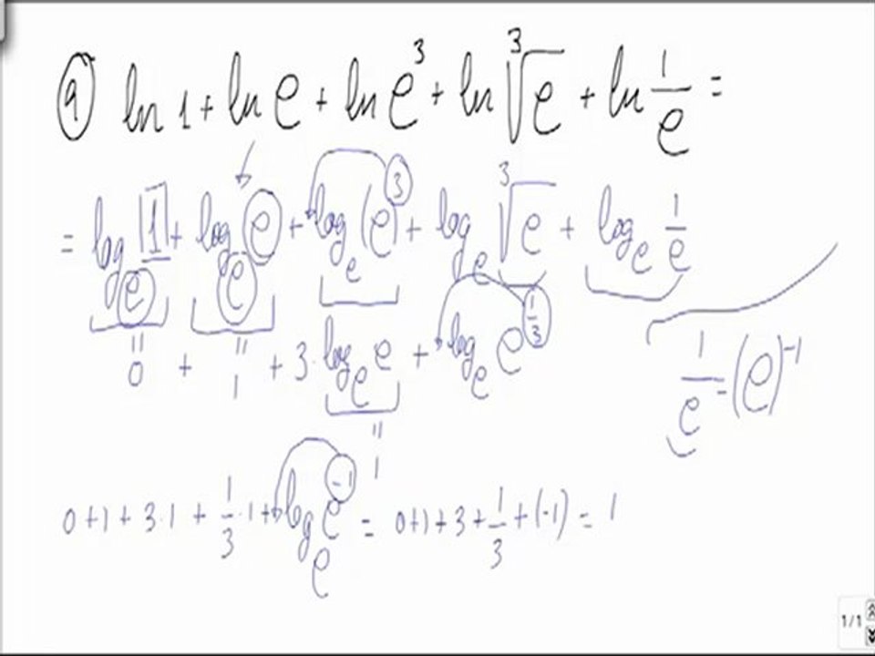 Ejercicios y problemas resueltos de logaritmos problema 9