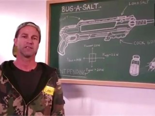 BugASalt Shotgun Inventor Asks for Funding for Fly-Killing S