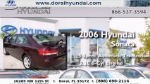 Miami FL used 2006 Hyundai Sonata V6 @ Doral Hyundai