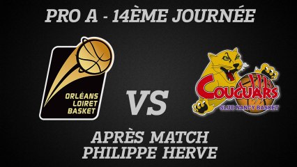 Réactions de Philippe Hervé - J14 - Réception du Sluc Nancy