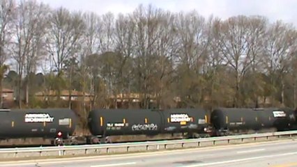Norfolk Southern mixed freight northwest through Austell Ga.
