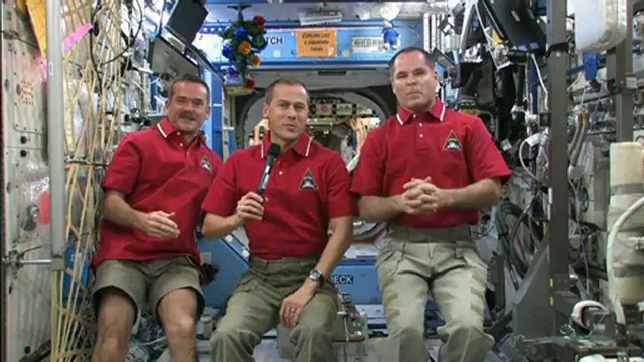 New Year's Message From Space Station