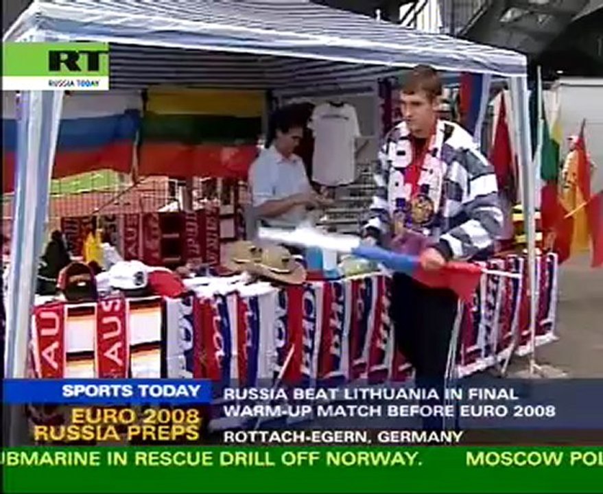 Euro-2008: Russia flatten Lithuania in friendly