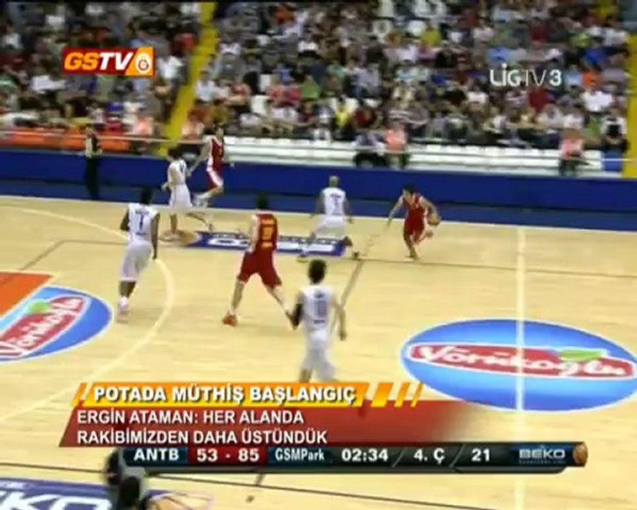 ERKEK BASKETBOL | Maç Sonu: Ergin Ataman