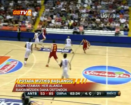 ERKEK BASKETBOL | Maç Sonu: Ergin Ataman